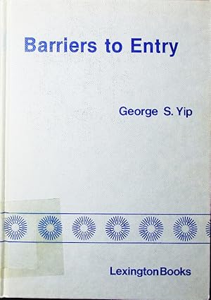 Seller image for Barriers to entry. a corporate-strategy perspective. for sale by Antiquariat Bookfarm