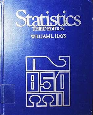 Seller image for Statistics - 21 A 20008. for sale by Antiquariat Bookfarm