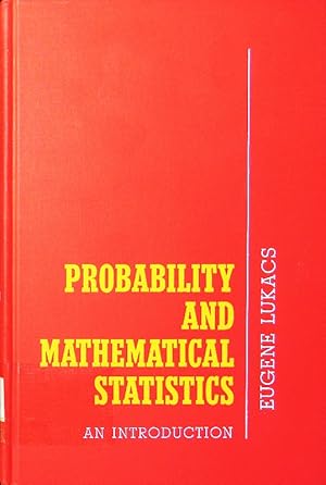 Imagen del vendedor de Probability and mathematical statistics. an introduction. a la venta por Antiquariat Bookfarm