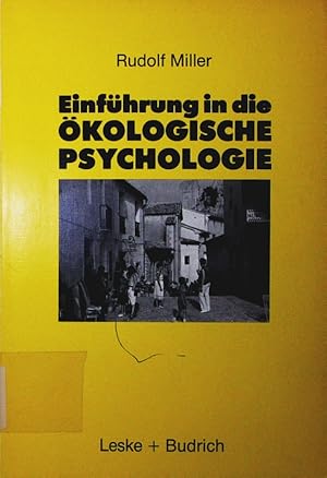 Imagen del vendedor de Einfhrung in die kologische Psychologie. a la venta por Antiquariat Bookfarm