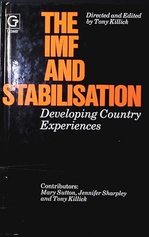 Seller image for The IMF and stabilisation. developing country experiences. for sale by Antiquariat Bookfarm