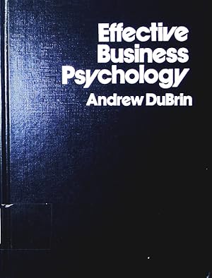 Seller image for Effective business psychology. for sale by Antiquariat Bookfarm