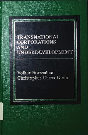 Immagine del venditore per Transnational corporations and underdevelopment. venduto da Antiquariat Bookfarm