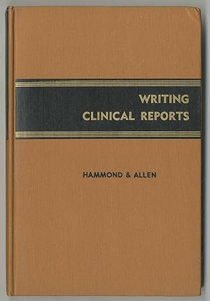 Imagen del vendedor de Writing Clinical Reports a la venta por Between the Covers-Rare Books, Inc. ABAA