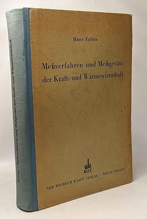 Messverfahren und messgeräte der kraft- und wärmewirtschaft