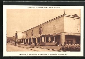 Seller image for Ansichtskarte Lige, Exposition internationale 1930, Palais de la Mtallurgie et des Mines for sale by Bartko-Reher