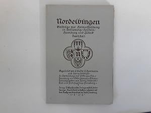 Imagen del vendedor de Nordelbingen. Beitrge zur Heimatforschung in Schleswig-Holstein, Hamburg und Lbeck. Band 9, Teil . a la venta por ANTIQUARIAT FRDEBUCH Inh.Michael Simon