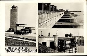 Bild des Verkufers fr Ansichtskarte / Postkarte Afsluitdijk Friesland Niederlande, Deich zum Verkauf von akpool GmbH