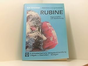 Imagen del vendedor de Natrliche und synthetische Rubine: Eigenschaften und Bestimmung a la venta por Book Broker