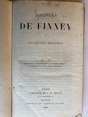 Discours de Finney sur les Réveils religieux.