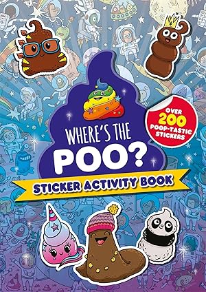 Bild des Verkufers fr Where\ s the Poo? Sticker Activity Book zum Verkauf von moluna