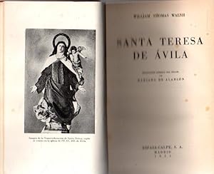 Bild des Verkufers fr Santa Teresa de vila . zum Verkauf von Librera Astarloa