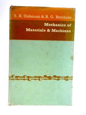 Bild des Verkufers fr Mechanics of Materials and Machines zum Verkauf von World of Rare Books