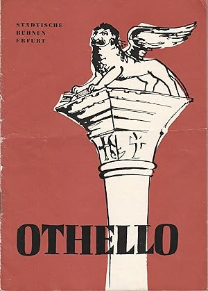 Bild des Verkufers fr Programmheft Giuseppe Verdi OTHELLO Premiere 22. Mrz 1959 Spielzeit 1959 / 60 Heft 15 zum Verkauf von Programmhefte24 Schauspiel und Musiktheater der letzten 150 Jahre