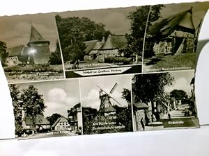 Hittfeld im Landkreis Harburg. Seevetal. Alte Ansichtskarte / Postkarte s/w. ungel. ca 50 / 60ger...