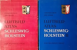 Luftbild-Atlas Schleswig-Holstein ( Band 1 u. 2, komplett )