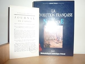 Imagen del vendedor de La Rvolution Franaise en Normandie 1789-1800. a la venta por Librairie Le Jardin des Muses