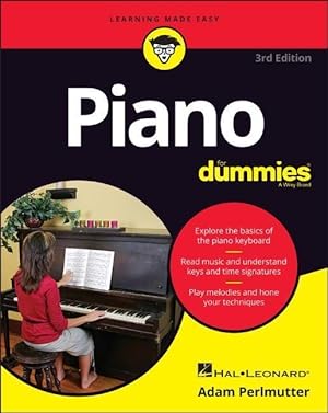 Seller image for Piano for Dummies, 3rd Edition for sale by moluna