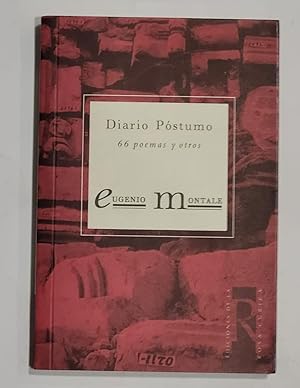 Immagine del venditore per Diario Pstumo. 66 poemas y otros. venduto da ARREBATO LIBROS