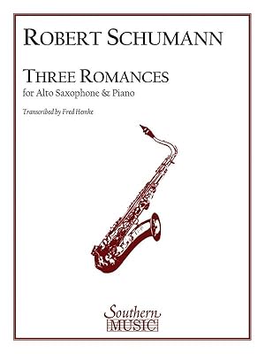 Seller image for 3 Romances for alto saxophone and piano for sale by moluna