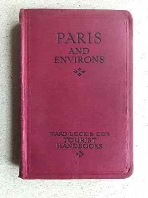 Handbook to Paris and its Environs