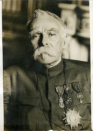 "Le Général PAU qui vient de mourir (2 Janvier 1932)" Photo de presse originale G. DEVRED / Agenc...