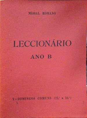 LECCIONÁRIO ANO B. MISSAL ROMANO. [2 VOLUMES].