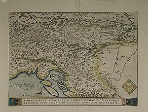 Schlavoniae, Croatiae, Carniae, Istriae, Bosniae, Finitimarumque Regionum Nova Descriptio.
