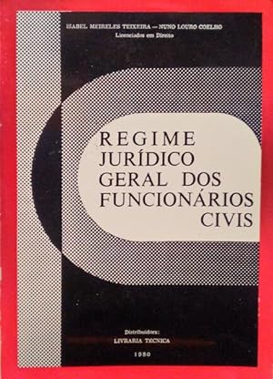 Seller image for REGIME JURDICO GERAL DOS FUNCIONRIOS CIVIS. for sale by Livraria Castro e Silva