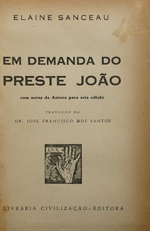 EM DEMANDA DO PRESTE JOÃO.