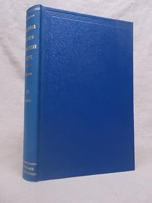 Seller image for A GRAMMAR OF NEW TESTAMENT GREEK. VOLUME III SYNTAX for sale by Gage Postal Books