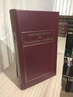 Seller image for Antologa potica del Renacimiento hispnico for sale by Libros Antuano