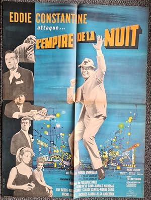 Bild des Verkufers fr Affiche pour le film de Pierre Grimblat : L'Empire de la Nuit. zum Verkauf von Librairie Victor Sevilla