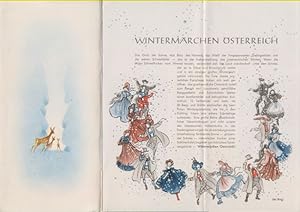 Österreich. Wintermärchen in Österreich. (Reiseprospekt). + Reiseprospekt "Wintersport in Österre...