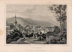 Seller image for Schandau. Stahlstich von ca. 1850 for sale by Antiquariat Kastanienhof