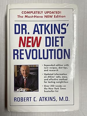 Dr. Atkins New Diet Revolution by Robert C. Atkins (2002) Hardcover
