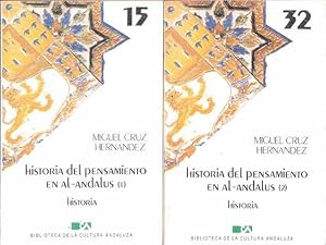 Image du vendeur pour Historia del pensamiento en Al-Andalus (1) y (2) mis en vente par SOSTIENE PEREIRA