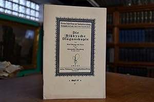 Seller image for Die Bikysche Diagnoskopie. Nach einem Vortrag, gehalten am 6. Mai 1926 in der Berliner Pschologischen Gesellschaft. for sale by Gppinger Antiquariat