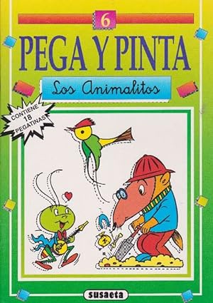 Imagen del vendedor de Pega y pinta. Los animalitos. Contiene 18 pegatinas. Edad: 3+. a la venta por La Librera, Iberoamerikan. Buchhandlung