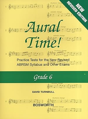 Bild des Verkufers fr David Turnbull: Aural Time! - Grade 6 (ABRSM Syllabus From 2011) Voice, Piano Accompaniment Aural zum Verkauf von moluna