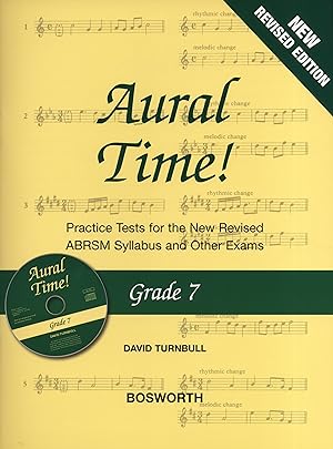 Bild des Verkufers fr David Turnbull: Aural Time! - Grade 7 Book/CD (ABRSM Syllabus From 201 Voice, Piano Accompaniment Aural zum Verkauf von moluna
