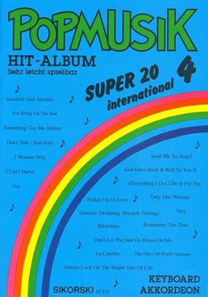 Bild des Verkufers fr Popmusik Hit-Album Super 20: International 4 zum Verkauf von moluna