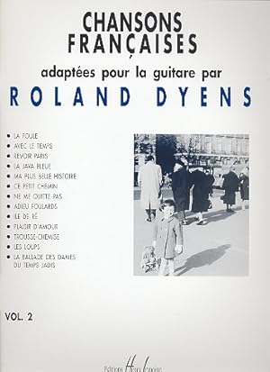 Bild des Verkufers fr Chansons francaises vol.2 pour guitare seule zum Verkauf von moluna