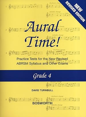 Bild des Verkufers fr David Turnbull: Aural Time! - Grade 4 (ABRSM Syllabus From 2011) Voice, Piano Accompaniment Aural zum Verkauf von moluna