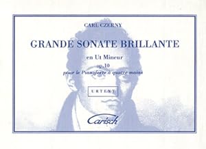 Imagen del vendedor de Grande sonate brillante ut mineur op.10 pour le pianoforte  4 mains a la venta por moluna