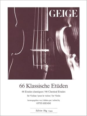 Bild des Verkufers fr 66 klassische Etden fr Violine zum Verkauf von moluna