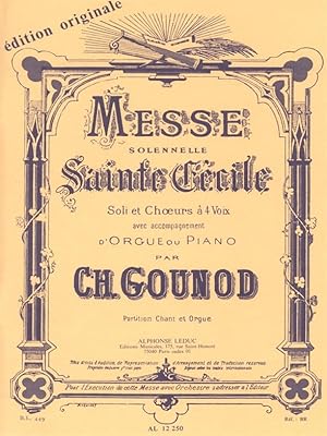 Seller image for Messe solennelle pour chant et orgue for sale by moluna