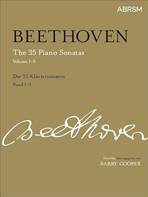 Seller image for Die 35 Sonaten (+3 CD\ s) fr Klavier 3 Baende im Schuber (mit kritischem Bericht (dt)) for sale by moluna