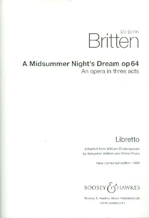 A Midsummer Night\ s Dream op.64 Libretto (en)