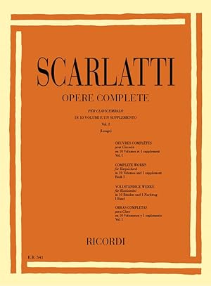 Seller image for Opere complete per clavicembalo vol.1 sonate nos.1-50 for sale by moluna